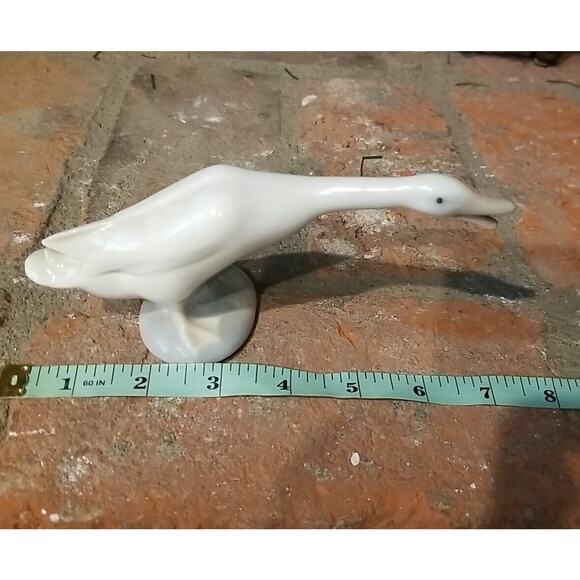 Vintage 1980s Nao Lladro Daisa Porcelain Figurines Long Neck Goose Duck Spain - Picture 12 of 13